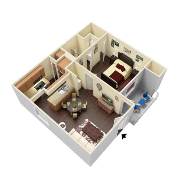 Floor Plans of The Livingston in Lutz FL